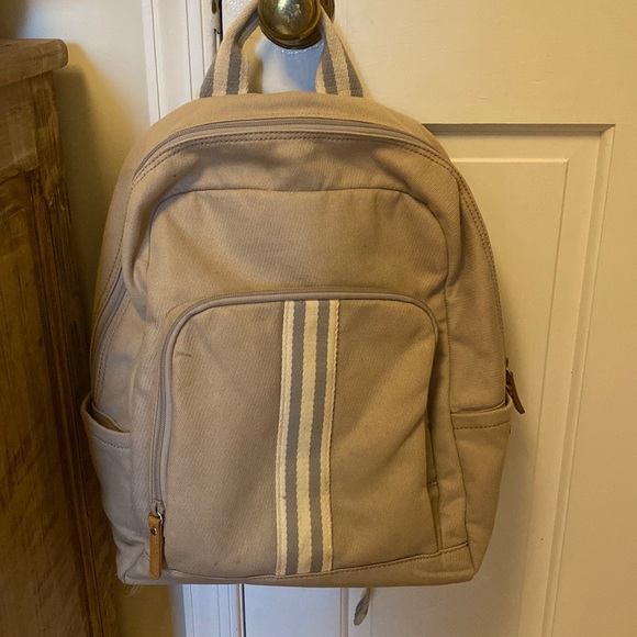 Pottery Barn Kids Gray Diaper Backpack
